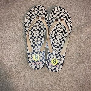 BNWT Coach Flip Flops